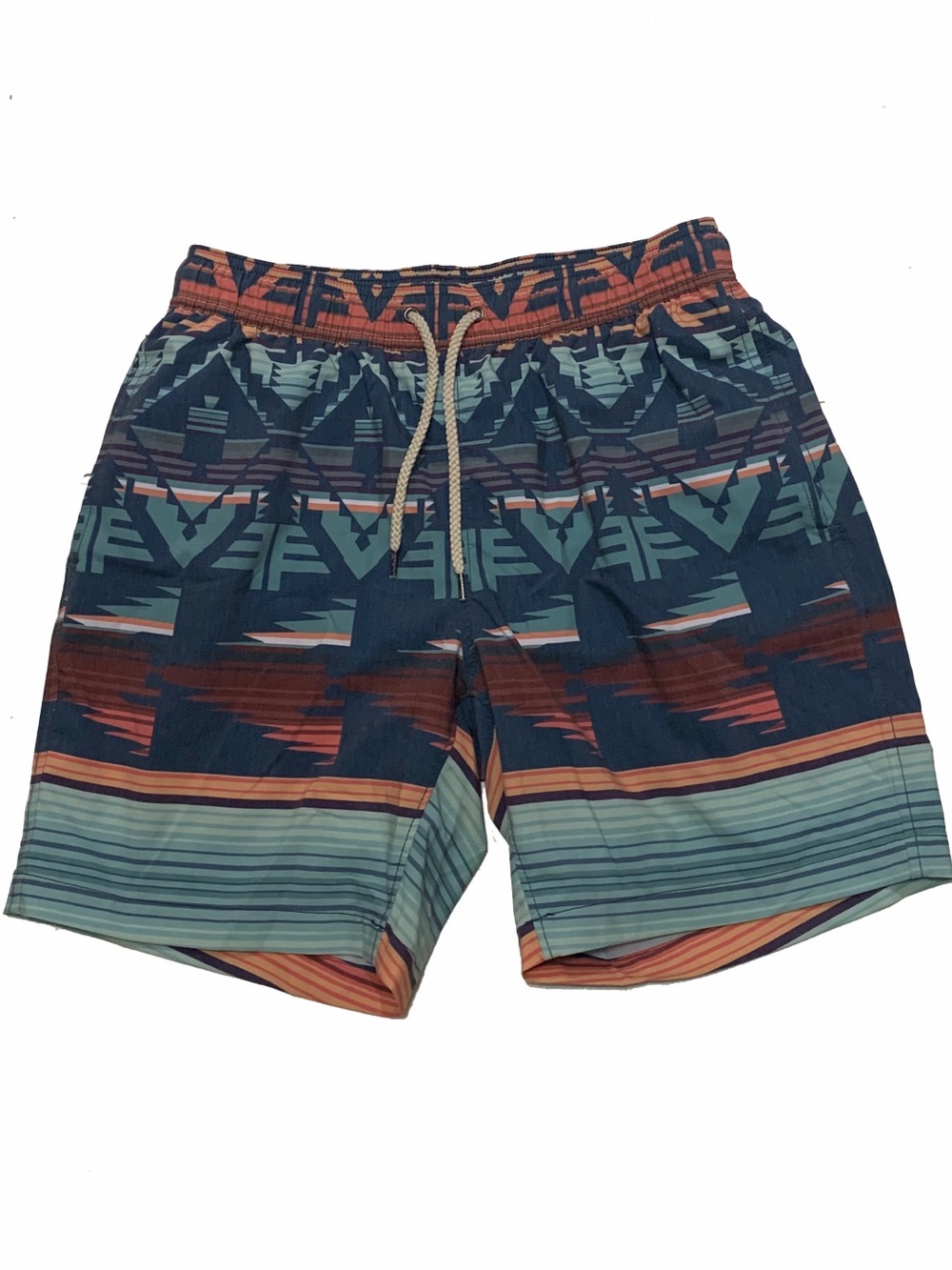 Faherty Men's Patterned Swim Trunks shorts